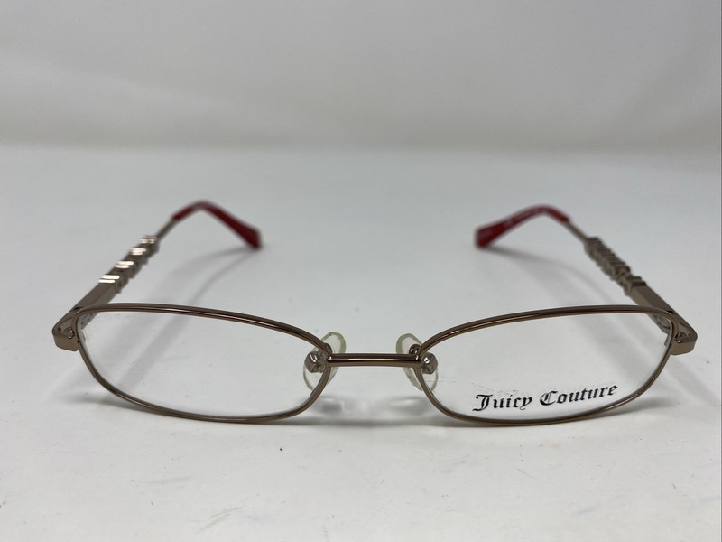 Juicy Couture SPLENDOR JMZ 46-15-120 Gold Full Rim Eyeglasses Frame WB16