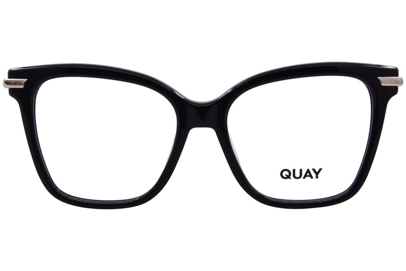 Quay Tell-All-RX OG-OF-2601 BLK/RX Eyeglasses Frame Women's Black Full Rim 54mm gallery
