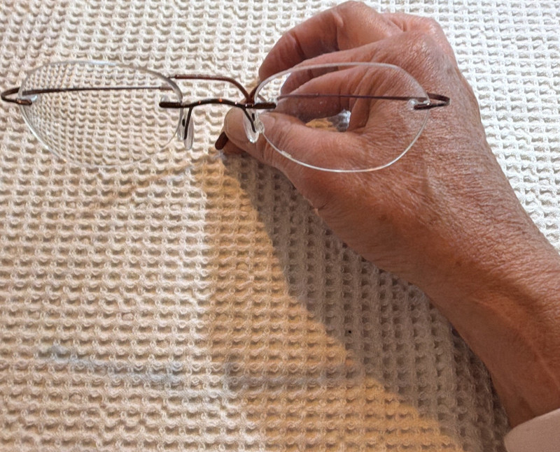 Silhouette Brown Oval Rimless Metal Eyeglass Frames, Unisex Adults
