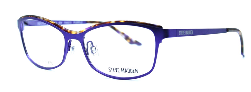 STEVE MADDEN – FANCII 52/15/130 PURPLE – NEW Authentic WOMEN EYEGLASSES Frame