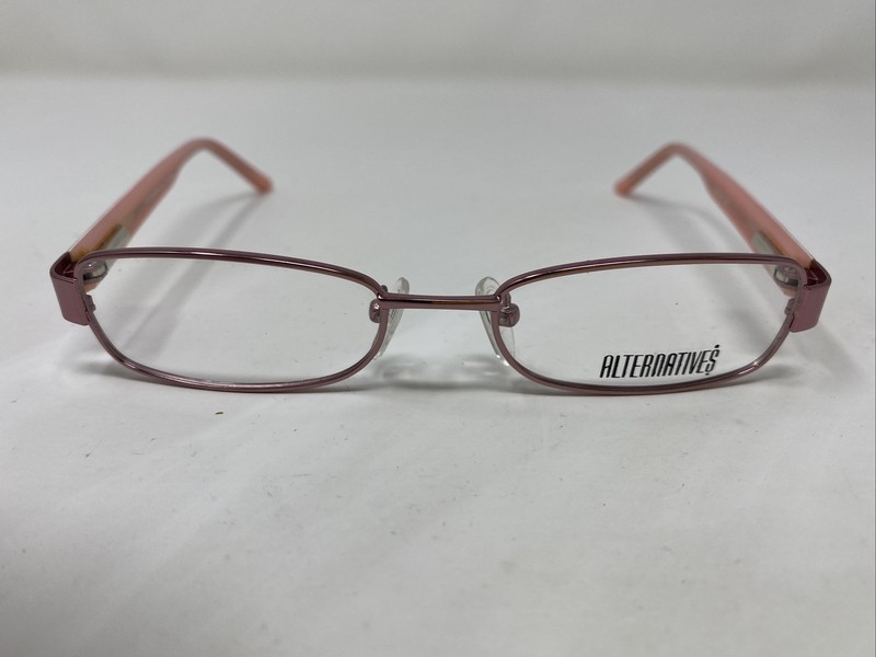 Europa Alternatives ALT-43 C2 48-16-125 Pink Full Rim Eyeglasses Frame Y522