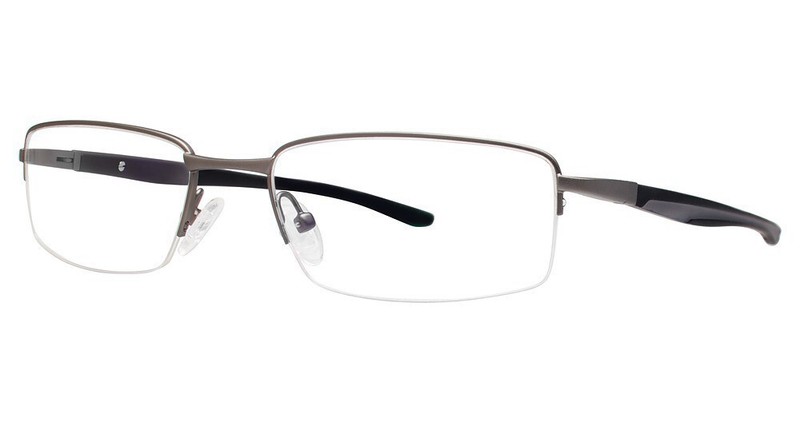 MODERN OPTICAL BMEC BIG CHANGE MEN’S EYEGLASSES 56-19-130 MT.GUN W/ SOFT CASE
