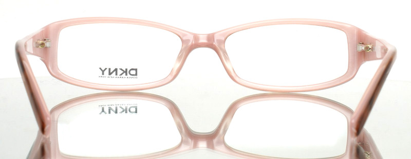 DKNY DY4593 3410 Pink Tortoise Womens Rectangle Eyeglasses 51-16-135 B:26 B gallery
