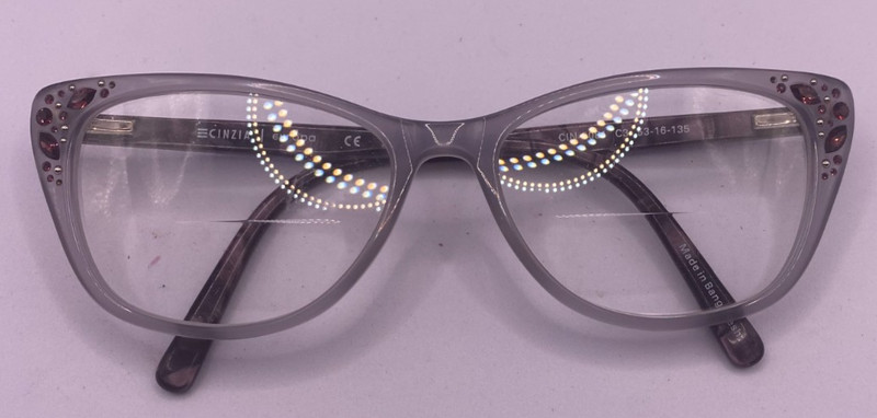 CINIZA EUROPA FRAMES ONLY EYEGLASSES CIN-5081 PURPLE 53-16-135