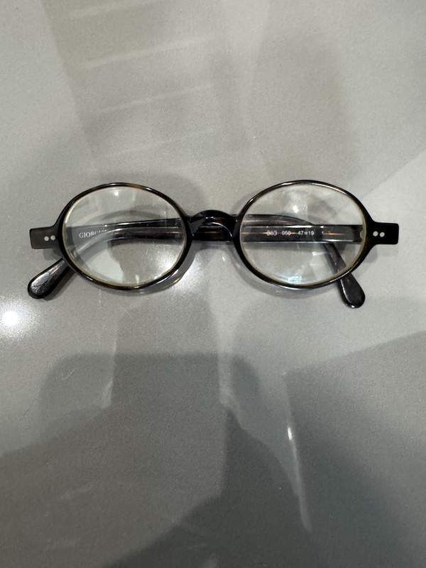 Georgio Armani Eyeglasses, Frames Only, 383 063 Brown Tortoise T45-19-140