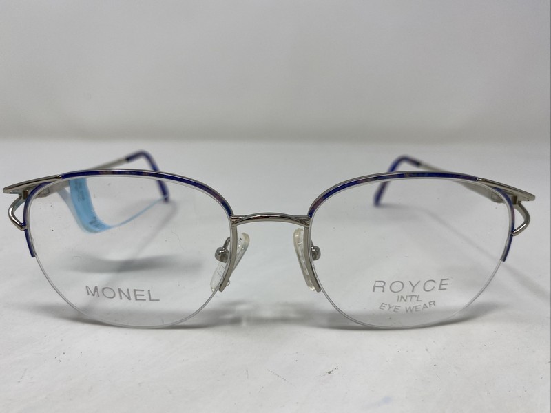 Royce Int’l Eyewear JP-604 Col.#4 52-17-140 Purple/Silver Eyeglasses Frame IT87