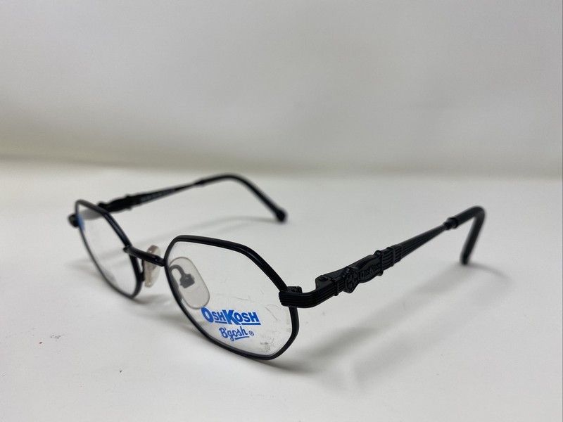 Osh Kosh Eyeglasses Frames OK 374 05 41-18-120 Black Full Rim IB70 gallery
