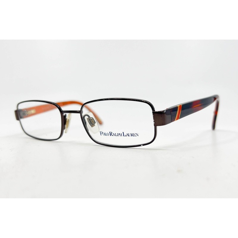 Polo Ralph Lauren 8025 132 Eyeglasses Frames Brown Tortoise Orange 47-16-125