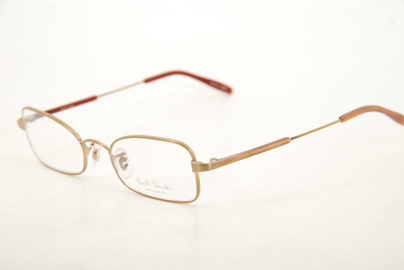 New Authentic Paul Smith Glasses PS-153 BCH Gold/Brown 48mm Frames Eyeglasses RX