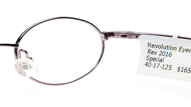 NEW Revolution REV2016 LILAC / CLIP-ON EYEGLASSES GLASSES FRAME 40-17-125 B26mm gallery