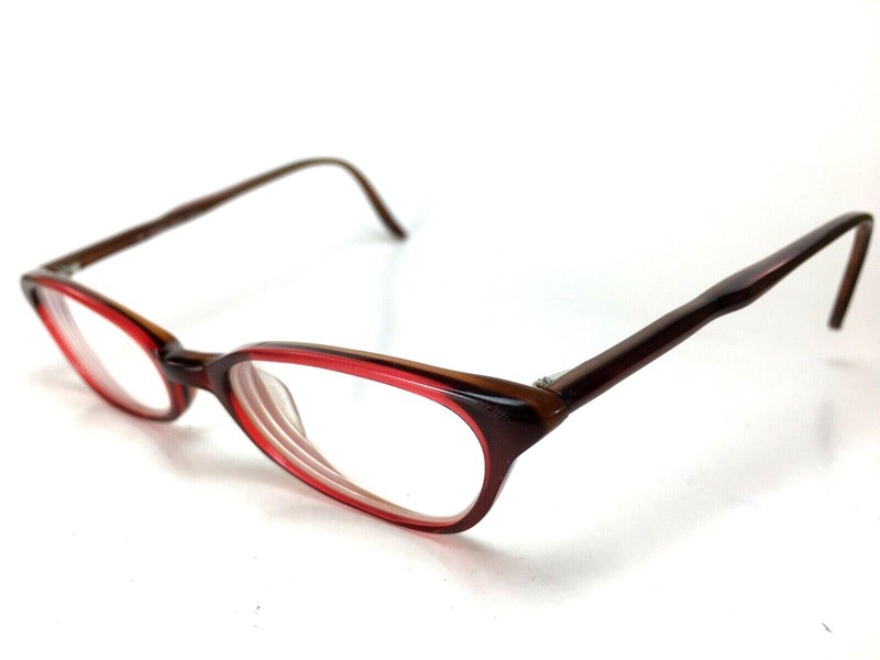 Ocean Drive Alton C4 Eyeglasses Red/Brown 47-19-140