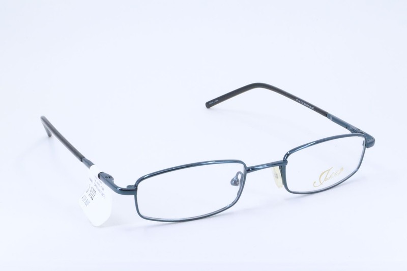 Jubilee J5722 Blue Rectangle Men Full Rim 47-19-135 Eyeglasses Frames gallery