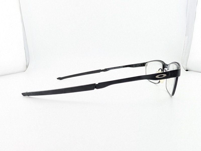 Oakley Eyeglasses Frames Only, STEEL PLATE, OX3222-0154, 54-18-141, Black gallery