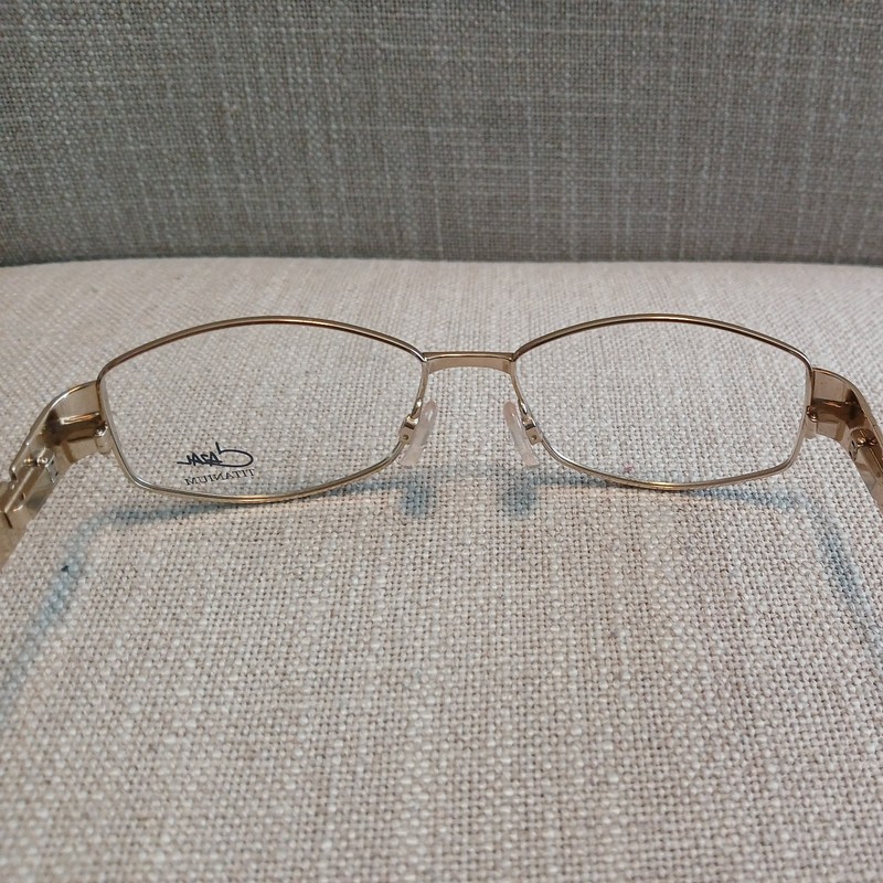 Authentic Cazal Titanium Mod 1210 Col 005 52□15 135 Eyeglasses Frame Germany gallery