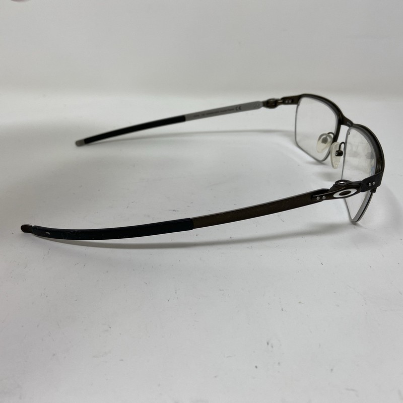 OAKLEY TINCUP 0.5 TITANIUM OX5099-0353 POWDER PEWTER 53-18-135 EYEGLASSES EK89 gallery