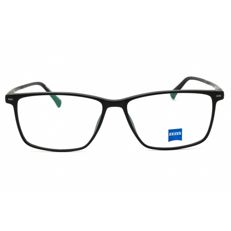 Zeiss Unisex Eyeglasses Injected Propionate Black Rectangular Frame ZS20008 900 gallery