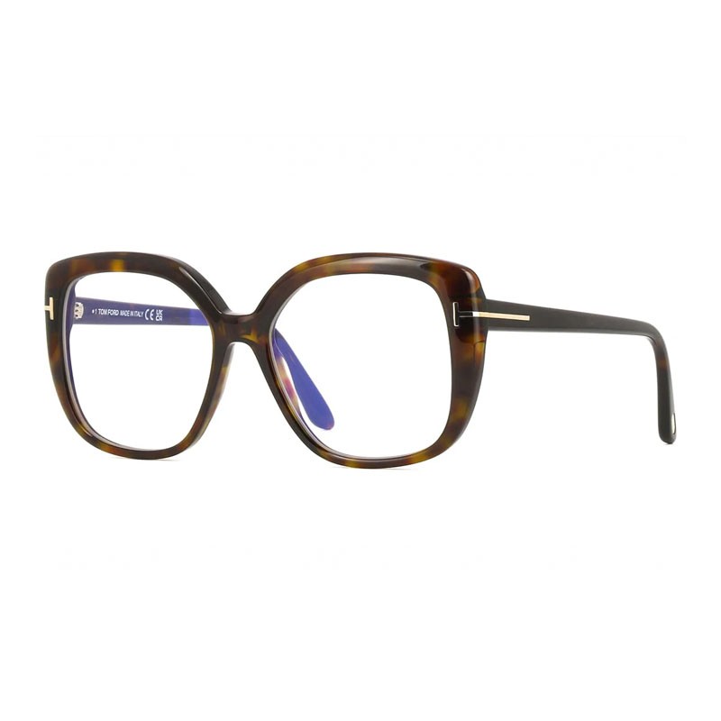 NEW Tom Ford FT6043-B 052 Dark Havana 53mm Eyeglasses