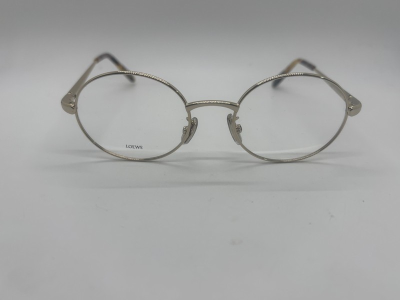 NEW LOEWE LW50094U 032 Gold Round Eyeglasses 49-19-140mm NO CASE gallery
