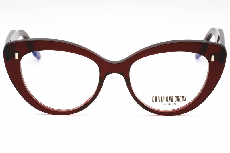 CUTLER AND GROSS CGOP135-008-53 Eyeglasses Frame Size 53mm 18mm 145mm BURGUNDY gallery