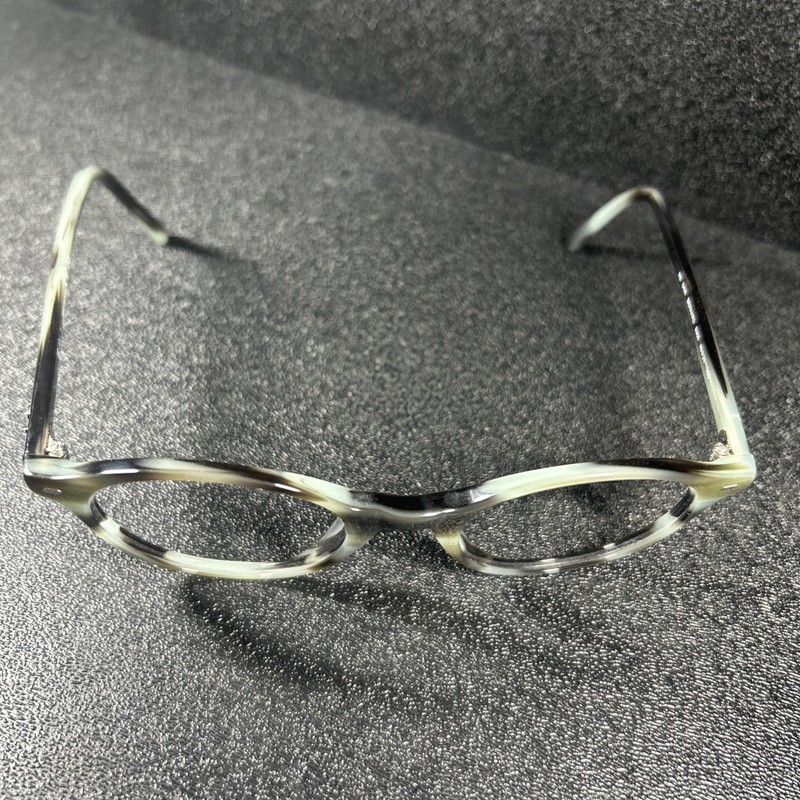 NEW Ray Ban Eyeglasses RB5430 8356 Bernard Gray Green Striped 49-21-145 Round gallery