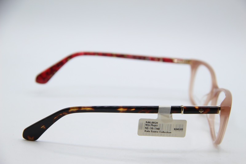 NEW KATE SPADE NEW YORK KAILEIGH Q1Z PINK FLOR AUTHENTIC FRAMES EYEGLASSES 52-15 gallery