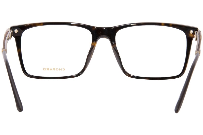 Chopard VCH343 0722 Eyeglasses Titanium Dark Havana/23KT Gold Plated 55mm gallery