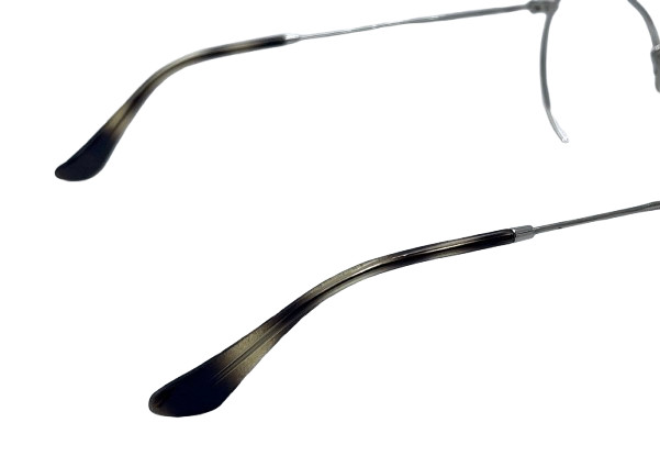 Women Ray Ban RB Havana On Gunmetal Round Metal Eyeglasses gallery