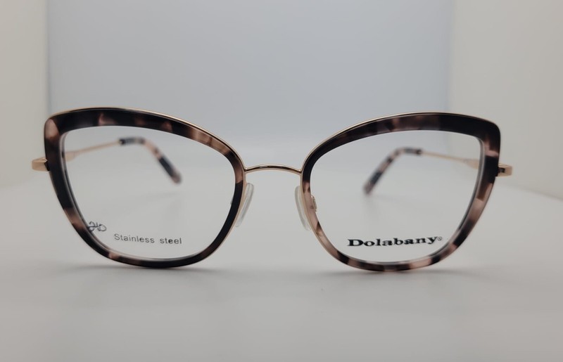 Dolabany Eyewear Janis 51/18/140 Demi Chestnut Eyeglasses Frames