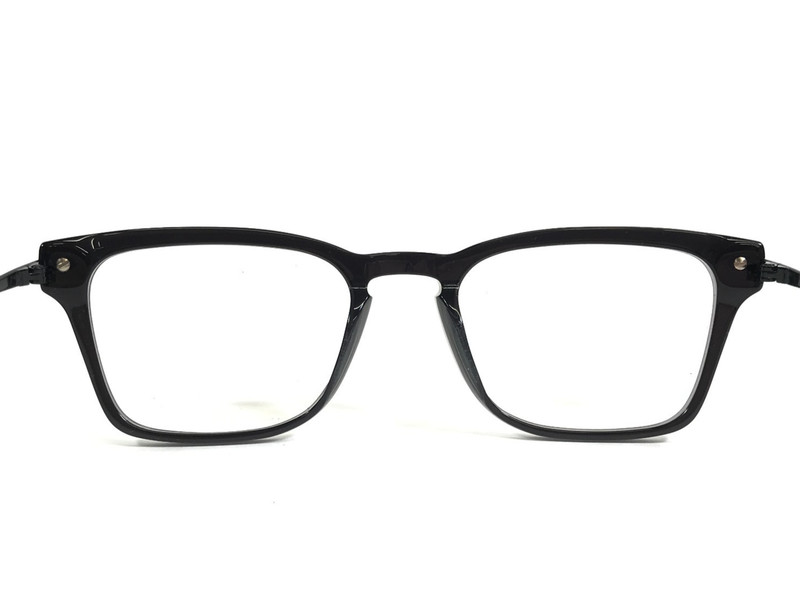 Article One Eyeglasses Frames Whitmore MT 06 Black Gray Rectangle 53-20-145 gallery