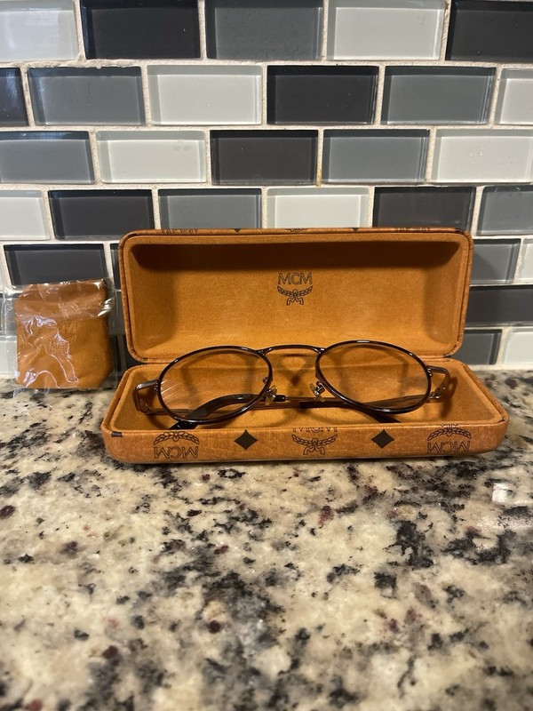 MCM 2721A 215 Tortoise Eyeglasses FRAMES with MCM Case & Dust Rag