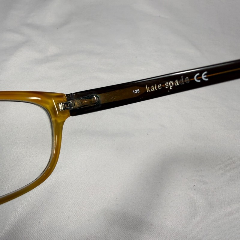 Kate Spade New York Eyeglasses BLAKELY OJMD Frames Only 50-17-135 - Brown Clear gallery
