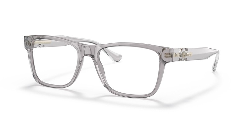 NEW Versace 3303 Eyeglasses 593 Grey 100% AUTHENTIC
