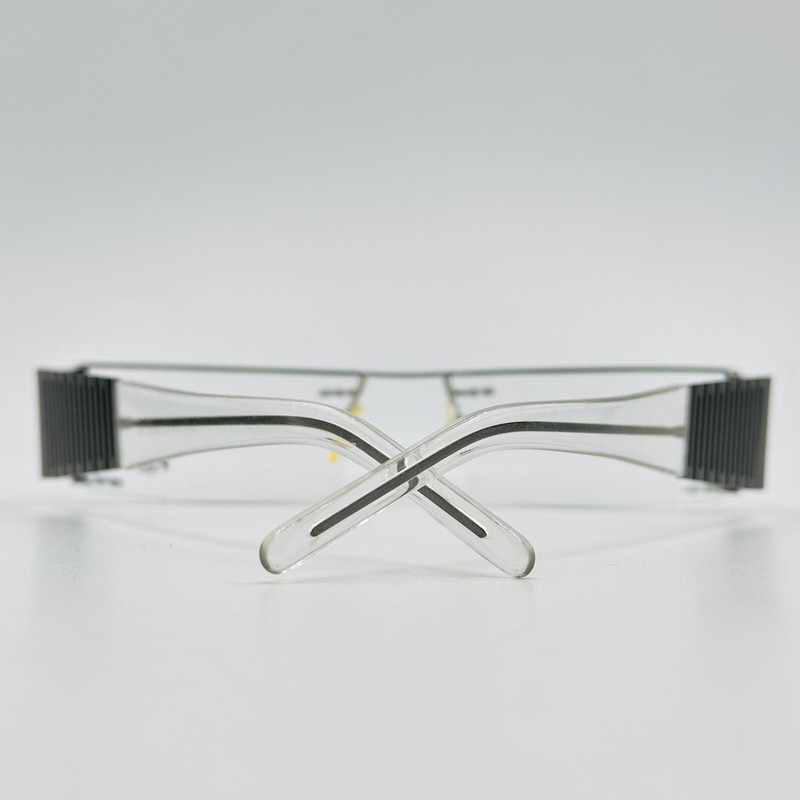 Brillenmann eyeglasses Ladies Men's Angular Grey Transparent Mod Choc - C344 New gallery
