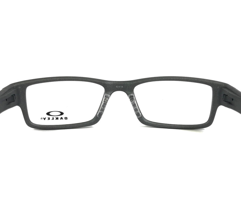 Oakley Eyeglasses Frame Airdrop OX8046-1353 Satin Light Steel Full Rim 53-18-143 gallery