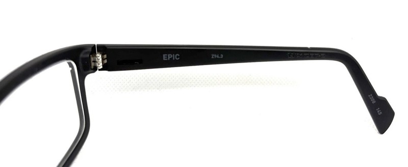 WILEY X EPIC Z94.3 WX Z87-2 MATTE BLACK EYEGLASSES SUNGLASSES FRAMES 55-17-140 gallery