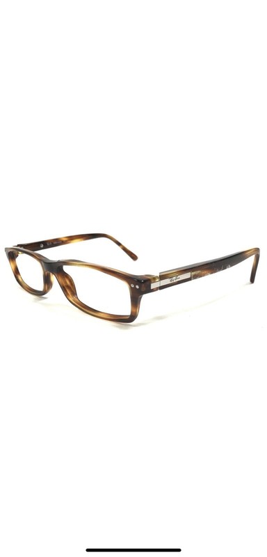 Ray-Ban Eyeglasses Frames RB5113 2144 Brown Horn Rectangular Full Rim 50-16-135