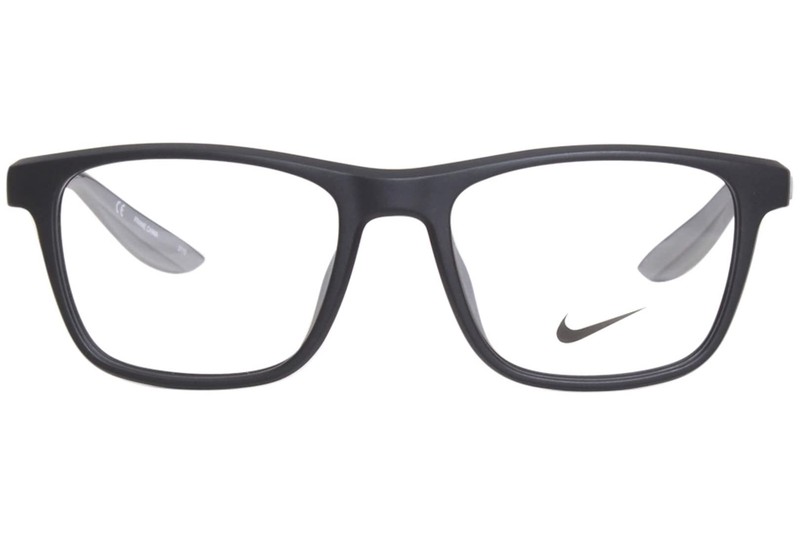 NEW KIDS NIKE 5042 001 Matte Black Eyeglasses with Nike Case 47/16/135 gallery