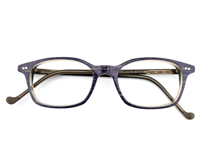JEAN LAFONT MONSIEUR 3046 DENIM UNISEX AUTHENTIC FULL RIM EYEGLASSES 49-17-145