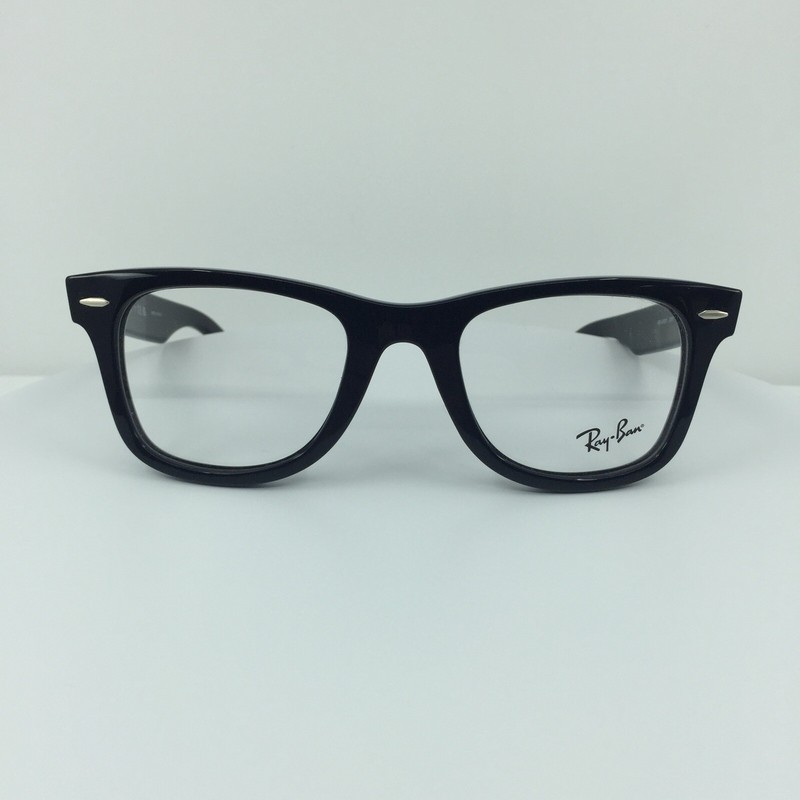New RAY BAN Wayfarer RB 4340-V EYEGLASSES RX RB 4340 FRAME C. 2000 Black 50-22mm