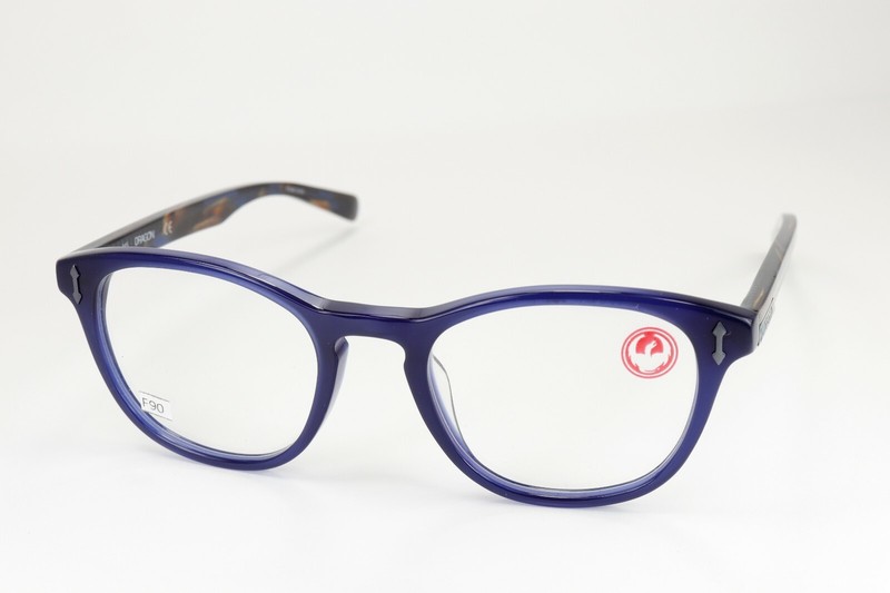 DRAGON DR131 SAMMIE 400 Blue / Brown Havana 48-19-145 Eyeglass Frames SMALL F90 gallery