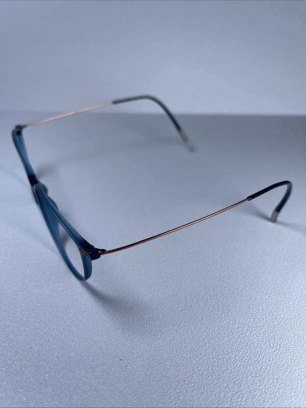 Silhouette 1580 50[]16 140 Blue/Bronze Eyeglasses / Frames Q87 gallery