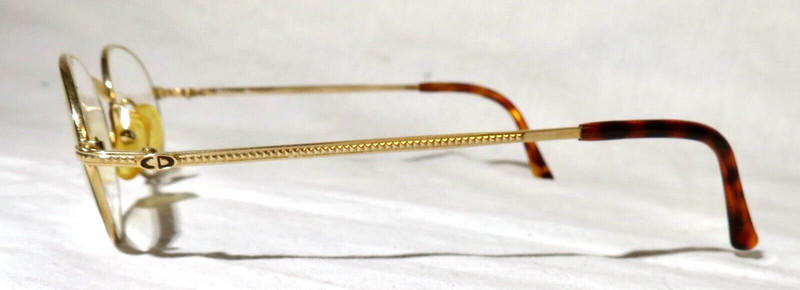 Christian Dior, Austria 2823 frame 52-20-140 Gold & Tortoise metal eyewear gallery