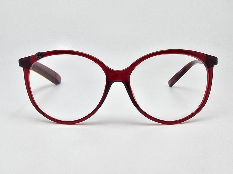 Calvin Klein CK3119S 046 Crystal Burgundy Red Eyeglasses Frame 57-15-135 gallery