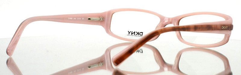 DKNY DY4593 3410 Pink Tortoise Womens Rectangle Eyeglasses 51-16-135 B:26 B gallery
