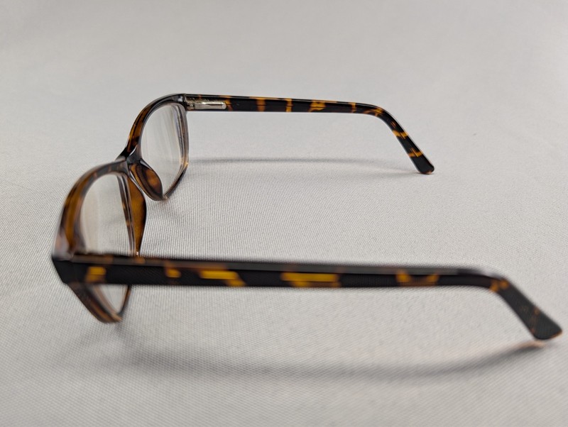 TEMPO Womens Frames Tortoiseshell Brown Full Rim Spectacles Glasses Vintage Look