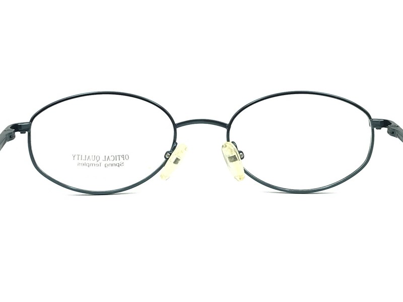 Sunoptic 9794 81C-F Matte Blue Oval Eyeglasses Frames 50-18 135 NOS gallery