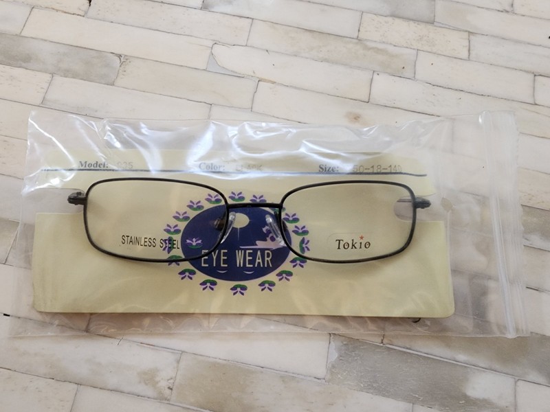 TOKIO Eyeglasses 935 Metal Frames 50-18-140 BLACK NEW gallery
