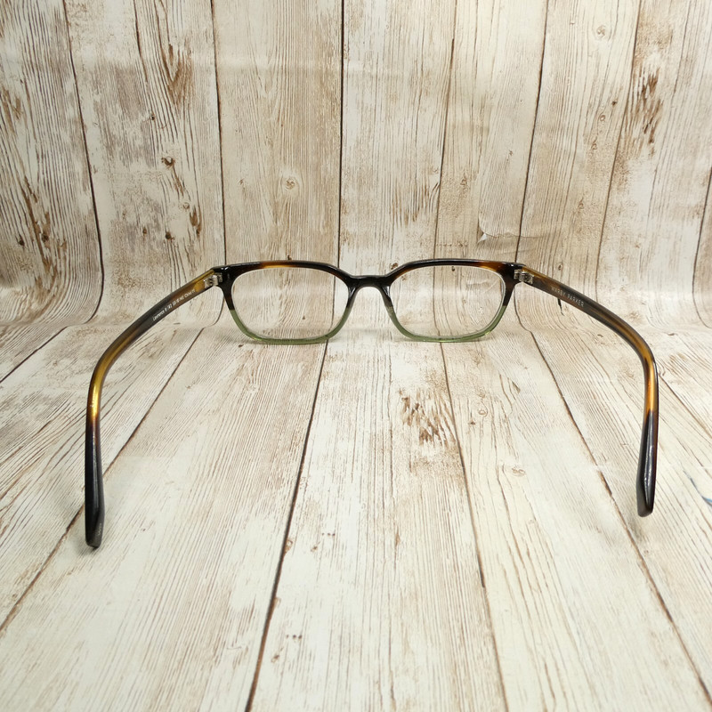 Warby Parker Brown Green Fade Eyeglasses FRAMES ONLY - Lawrence M723 52-16-145 gallery
