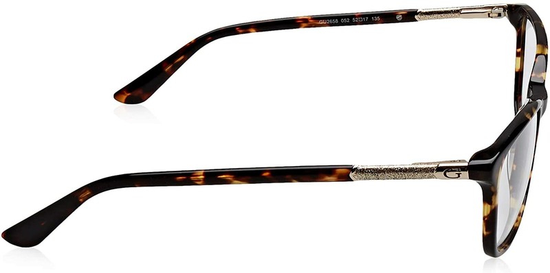 GUESS GU2658 Tortoise 052 Plastic Women Optical Eyeglasses Frame 52-17-135 2658 gallery