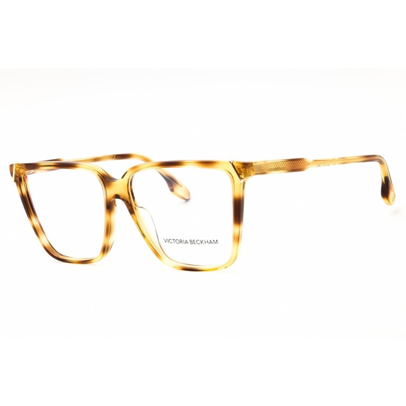 Victoria Beckham Unisex Eyeglasses Acetate Blonde Havana Rectangular VB2633 222